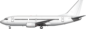 Boeing 737 Passenger illustration