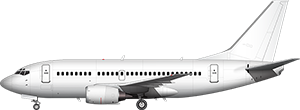 Boeing 737-500 Passenger illustration