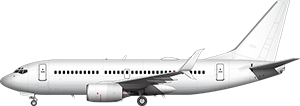 Boeing 737-700 Passenger illustration