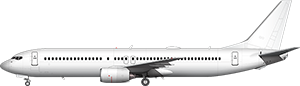 Boeing 737-900 Passenger illustration