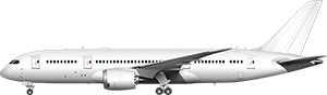 Boeing 787 illustration