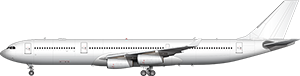 Airbus A340-300 illustration