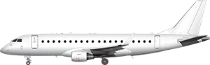 Embraer 175 illustration