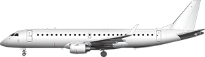 Embraer 190 illustration