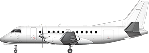 Saab 340 illustration